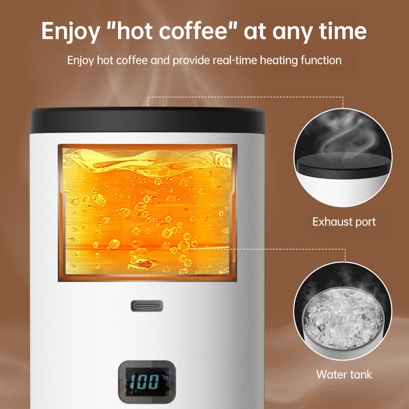 Portable Wireless 3-in-1 Espresso Maker, 7800mAh, Car/Home/Camping, Ground/Capsule Coffee. - V.I.P Digital Presence