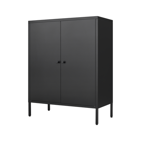 Kitchen Buffet Server Table Accent Sideboard Cupboard Server Buffet Console Table with Doors Cabinet - V.I.P Digital Presence