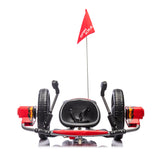 12V Kids Ride On Electric Toy,2WD,16'' exaggerated wheel,Dual handle control for 360 degree flexible steering and rotation - V.I.P Digital Presence