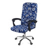 Stretch Printed Computer Office Chair Covers Soft Fit Universal Desk Rotating Slipcovers Removable Washable Anti-Dust Spandex - V.I.P Digital Presence