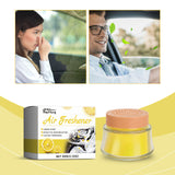 Lemon Fragrance Car Solid Balm, Car Air Fresh Light Fragrance Portable Car Balm - V.I.P Digital Presence
