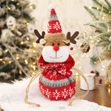 New 3D Knitted Fabric Doll Apple Bag Christmas Decorations Children's Day Gift Bundle Pocket Candy Bag - V.I.P Digital Presence