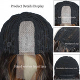 European and American Small Lace Wig Headsets with Intermediate Color Small Lace Center Split Large Wavy Long Curly Wigs - V.I.P Digital Presence