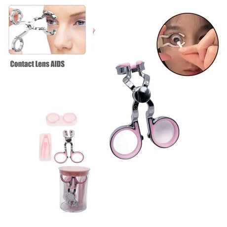 Eye Care Contact Lenses Inserter Remover Plastic Soft Tip Tweezer Stick Wearing Tools Lens Accessories Accessories - V.I.P Digital Presence