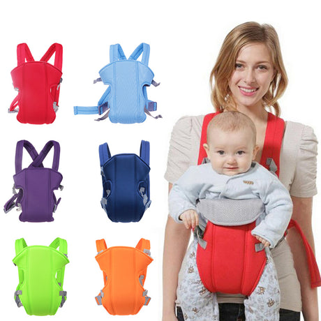Multi-functional Baby Carrier 3-18 Months Infant Bebe Sling Breathable Fabric Baby Backpack Pouch Wrap Kangaroo Front Facing - V.I.P Digital Presence