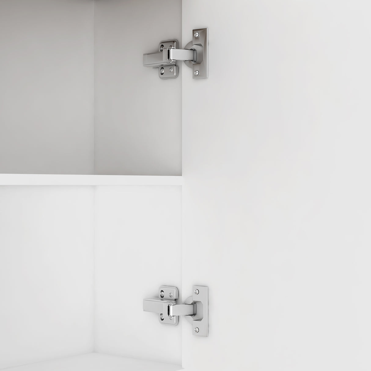 Farmhouse Bar Cabinet with Sliding Barn Door, Large Kitchen BuffetRustic Coffee Bar Sideboard Table,White - V.I.P Digital Presence