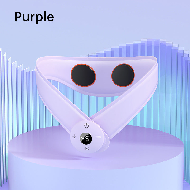 Neck Massager with Heat, Portable Neck Lymphatic Massager for Pain & Fatigue Relief - V.I.P Digital Presence
