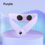 Neck Massager with Heat, Portable Neck Lymphatic Massager for Pain & Fatigue Relief - V.I.P Digital Presence