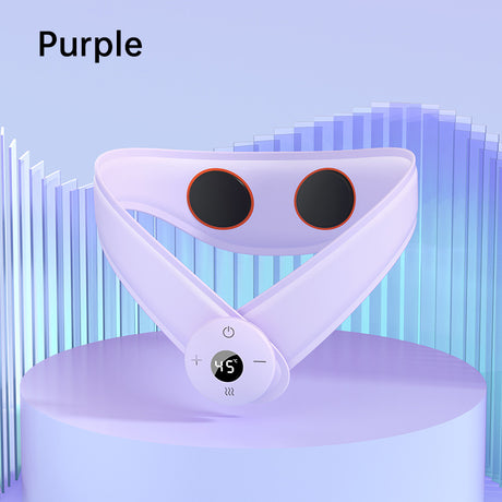 Neck Massager with Heat, Portable Neck Lymphatic Massager for Pain & Fatigue Relief - V.I.P Digital Presence