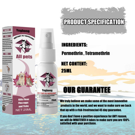 Pet Repellent, Flea Removal For Cats And Dogs External Tick And Tick Anti-Itch Spray For Cats And Dogs - V.I.P Digital Presence