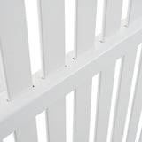 Privacy Screen Panels Kit Air Conditioner Trash Can Enclosure Vinyl white color - V.I.P Digital Presence