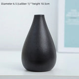 Coarse pottery vase ceramic black tea ceremony flower arrangement vase flower arrangement - V.I.P Digital Presence