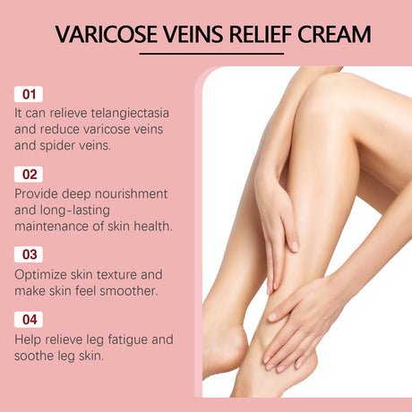 Venous Repair Cream Leg Massage To Relieve Leg Swelling Earthworm Leg Skin Body Massage Cream - V.I.P Digital Presence