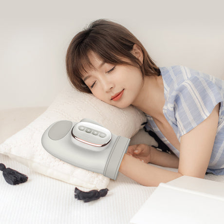 Hand massager finger massager beauty hand massager finger palm wrist joint heating and compress air - V.I.P Digital Presence
