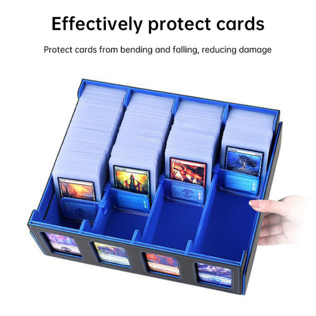 Large-capacity 3000+ Tabletop Game Card Storage Box - Yu-Gi-Oh! & Pokémon Flip-Top Card Case - V.I.P Digital Presence