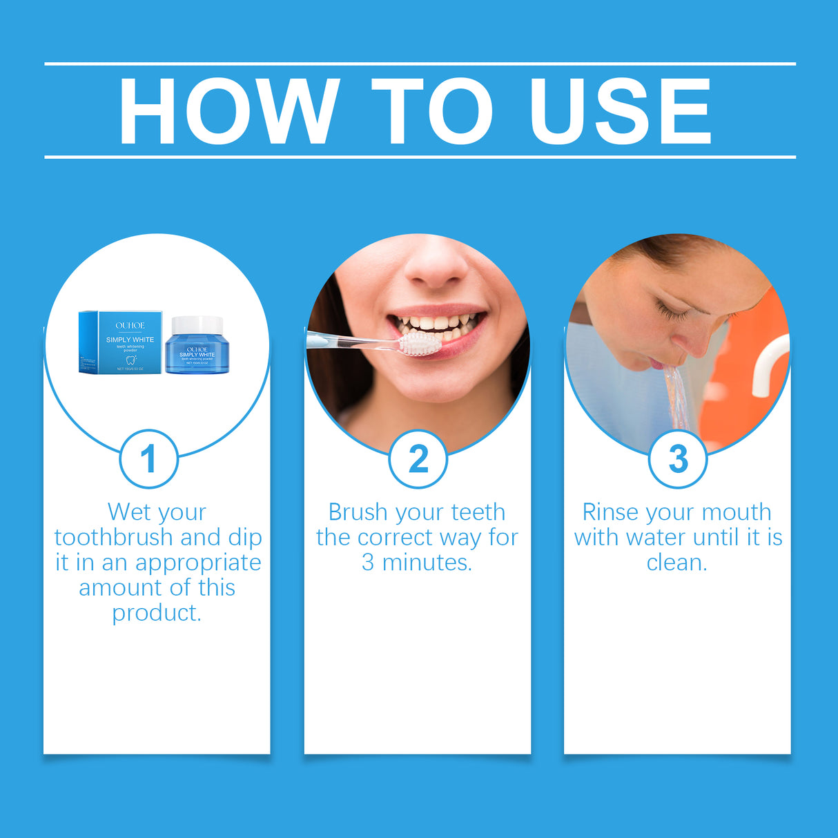 Teeth Beauty Powder, Mouth Cleaning Care Teeth Cleaning Smile Odor Care Powder - V.I.P Digital Presence