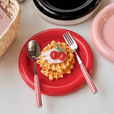 Ins - style Round Ceramic Food Plates. Thick - edged, creative Nordic tableware. Ideal for dessert, steak, pasta. - V.I.P Digital Presence