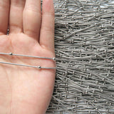 Fashion stainless steel round snake bag bead chain multi-color accessory chain necklace collarbone chain - V.I.P Digital Presence