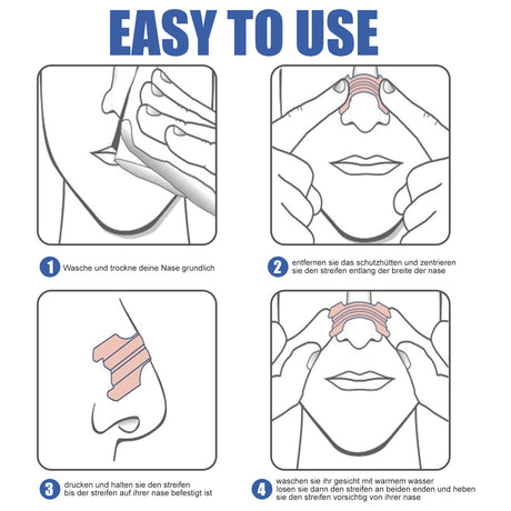 Care Nasal Strips, Anti-Snoring Snore Care Sleep Care Dilating Nasal Strips - V.I.P Digital Presence