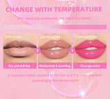 Hydrating Color Changing Lip Gloss Sparkling Shimmer Lip Oil Plumping Liquid Lipstick - V.I.P Digital Presence