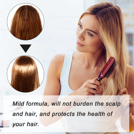 Protein Correcting Hair Straightening Cream, Smoothing And Repairing Damaged Hair Smoothing Cream Without Straightening - V.I.P Digital Presence