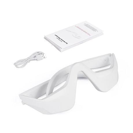 Microcurrent Massaging Eye Beauty Device with EMS and Red Light for Eye Massage and Dark Circle Reduction - V.I.P Digital Presence