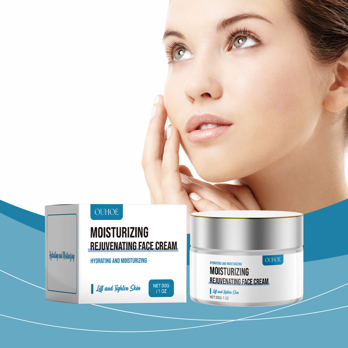 Repair And Moisturizing Cream, Hydrating And Moisturizing Facial Skin Firming And Hydrating And Brightening Repair Cream