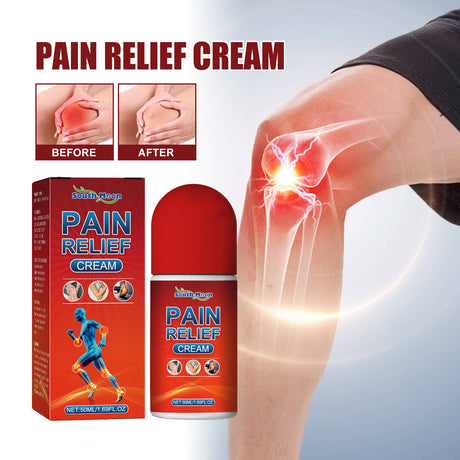 Pain Relief Cream, Elbow Shoulder Neck Knee Vertebra Waist Leg Joint Pain Relief Rolling Ball - V.I.P Digital Presence