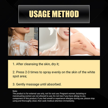 Vitiligo Removal Relief Spray, Repair Whitening Spot Perspiration Beauty Moisturizing Skin Care spray - V.I.P Digital Presence