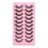 New Russian Volume False Eyelashes DD Curved Thick Eyelashes Ten Pairs Of Chemical Fiber Natural Charm Eyelashes - V.I.P Digital Presence