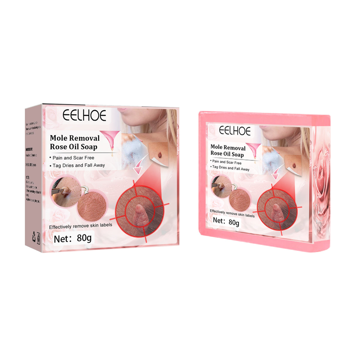 Verruca Rose Essential Oil Soap Body Cleaning Nevus Verruca Face And Neck Silk Verruca Essence Soap - V.I.P Digital Presence