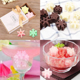 1 PCS Christmas Ice Molds Chocolate Snowflake Cookie Gummies Gummy Silicone Soap Biscuit - V.I.P Digital Presence