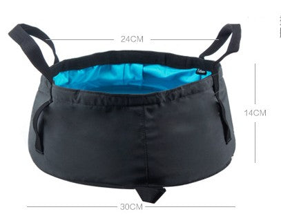 NatureHike8.5L Water Washbasin Ultralight Portable Outdoor Nylon Folding Wash Bag Foot Bath Camping Equipment Travel Kits - V.I.P Digital Presence