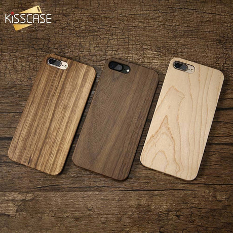 Geniune Bambus Fall Für iPhone 6 6 s Plus 100% Natürliche Holz Abdeckung Für iPhone 5 5 s SE X 7 8 Plus 6 6 s Xr Xs Max Funda Tasche - V.I.P Digital Presence