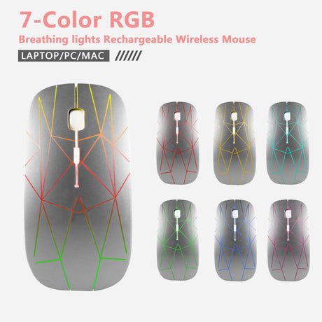 Suitable for Microsoft Surface Light up Silent Type c+USB Dual Interface Mouse Wireless Mouse - V.I.P Digital Presence