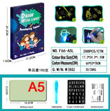 Draw With Light Fun  Glowing Paint Glow Light Tablet Draw With Light Fun And Developing Toy - V.I.P Digital Presence