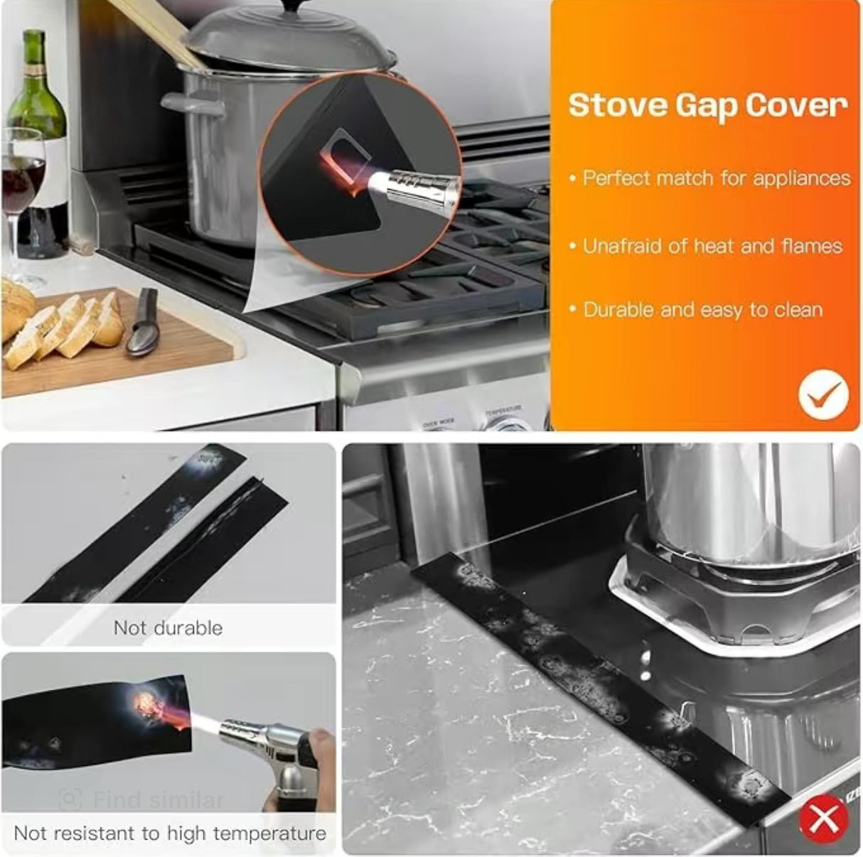 EdgeFill Stove Guards