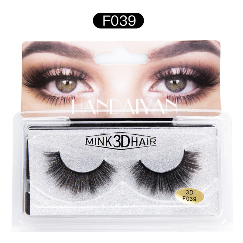 Explosive 3D Mink Hair False Eyelashes Curled Soft Slender Three Dimensional Thick False Eyelashes - V.I.P Digital Presence