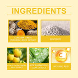 Turmeric Vitamin C Mud Mask Gently Cleans And Nourishes Skin, Moisturizes Skin And Locks Water