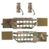 KZ Hunting Vest - Plate Carrier in Low Profile MOLLE, Quick Release, K Zero Style with Belt for Airsoft. - V.I.P Digital Presence