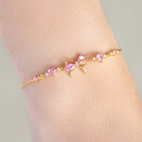 Ins Style Cute Sweet Bracelet Love Zircon Butterfly Festival Bracelet Women's Valentine's Day Gift Jewelry - V.I.P Digital Presence