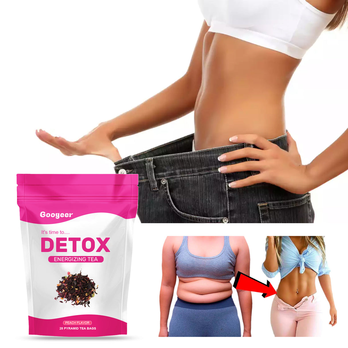 Slimming Tea, Slimming Tummy Firming Body Health Women's Light Body Shaping Green Tea - V.I.P Digital Presence