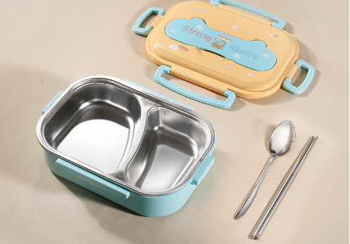 Food grade 304 stainless steel insulation compartment lunch box lunch box - V.I.P Digital Presence