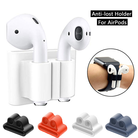 Portable Anti Lost Silicone Holder For AirPods Sports Wireless Earphone Fixed Case For Apple Air Pods Watch Band Holder - V.I.P Digital Presence