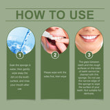 Sponge Tooth Cleaner Daily Care For Oral Hygiene Cleaning Teeth Stains Sponge Tooth Cleaner - V.I.P Digital Presence