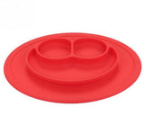 Infants Ellipse Silicone Feeding Food Plate - V.I.P Digital Presence