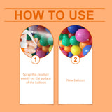 Latex Balloon Brightening Spray, Balloon Brightening Long-Lasting Effect Adds Ambiance Gloss Spray - V.I.P Digital Presence