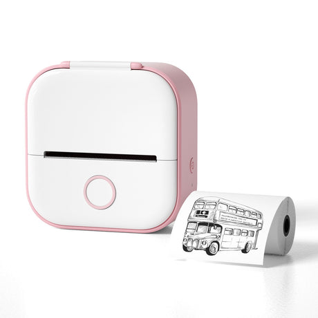 Phomemo Portable Mini Thermal Printer T02 Mini Pocket Label Printer DIY Self-adhesive Sticker Label Machine Various Label Paper - V.I.P Digital Presence