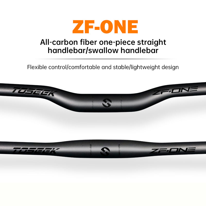 TOSEEK Carbon Fiber MTB Handlebar, 31.8mm, One-piece, Swallow-shaped - Ideal for Mountain Bikes - V.I.P Digital Presence