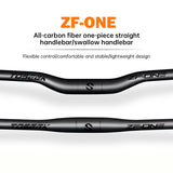 TOSEEK Carbon Fiber MTB Handlebar, 31.8mm, One-piece, Swallow-shaped - Ideal for Mountain Bikes - V.I.P Digital Presence